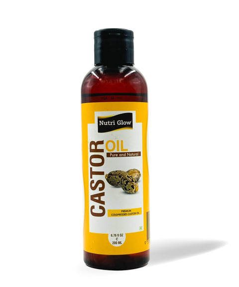 Organic Castor Oil for Thicker Hair and Healthier Skin - 200ml & 500ml