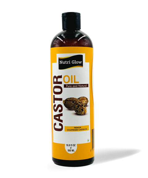 Organic Castor Oil for Thicker Hair and Healthier Skin - 200ml & 500ml