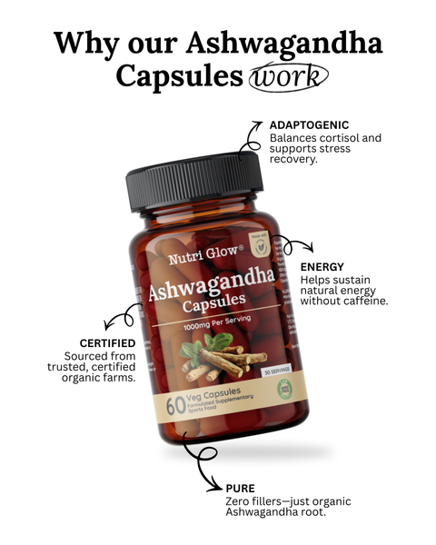 Organic Ashwagandha 60 Capsules