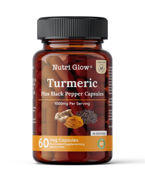 Organic Turmeric + Black Pepper 60 Capsules