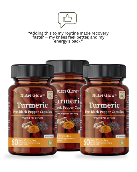 Organic Turmeric + Black Pepper 60 Capsules