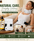 Nutri Glow Castor Oil 500ml with Liver Pack and Neck Pack