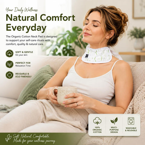 Nutri Glow Organic Cotton Neck Pad