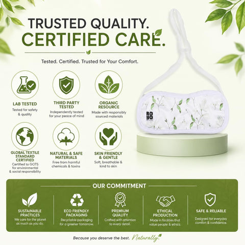 Nutri Glow Organic Cotton Neck Pad