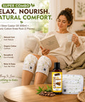 Nutri Glow Castor Oil with Organic Cotton Knee Pack