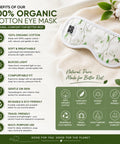 Nutri Glow Organic Cotton Eye Mask