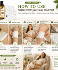 Nutri Glow Castor Oil with Organic Cotton Knee Pack