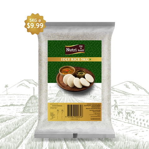 Grade 1 Idly Rice - 5Kg & 20Kg