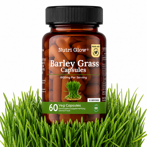 Nutri Glow Barley Grass Capsules - 60 Capsules