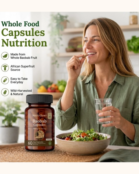 Nutri Glow Baobab Capsules - 60 Capsules