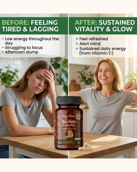 Nutri Glow Baobab Capsules - 60 Capsules