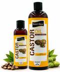 Organic Castor Oil for Thicker Hair and Healthier Skin - 200ml & 500ml