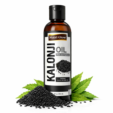 Organic Kalonji Oil for Immune Support and Hair Strengthening - 200ml
