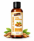 Organic Sweet Almond Oil for Soft Skin and Strong Hair - 200ml