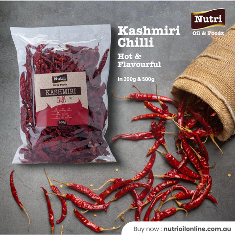 Hot & Flavourful Kashmiri Chilli ( 200g & 500g )