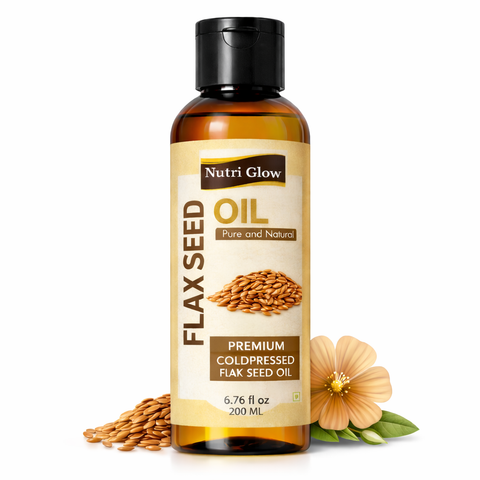 Omega-Rich Organic Flaxseed Oil for Skin Hydration and Joint Health