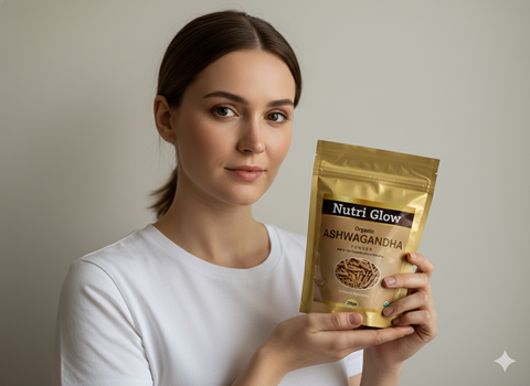 Nutri Glow Organic Ashwagandha Powder 250g