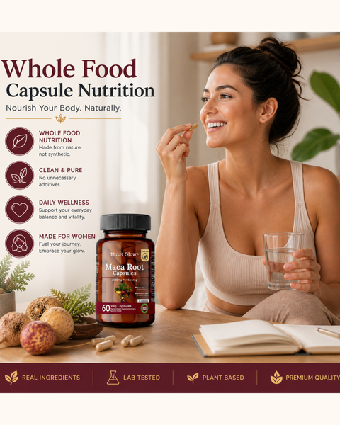 Nutri Glow Maca Root Capsules - 60 Capsules