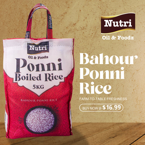 Aged Ponni Boiled Rice - 5KG