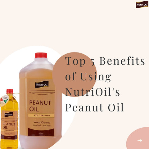 Cold Pressed Peanut Oil