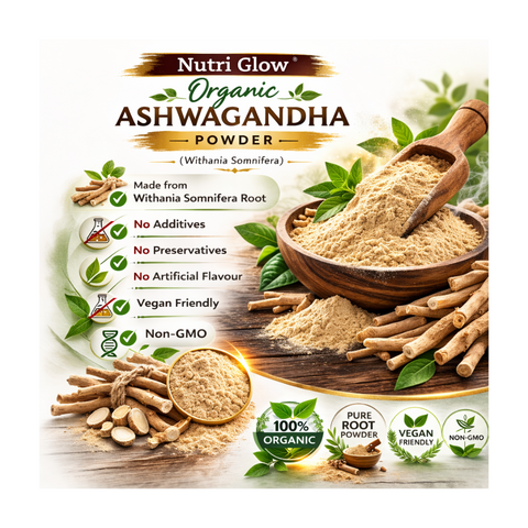 Nutri Glow Organic Ashwagandha Powder 250g