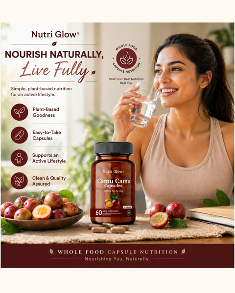 Nutri Glow Camu Camu Capsules - 60 Capsules
