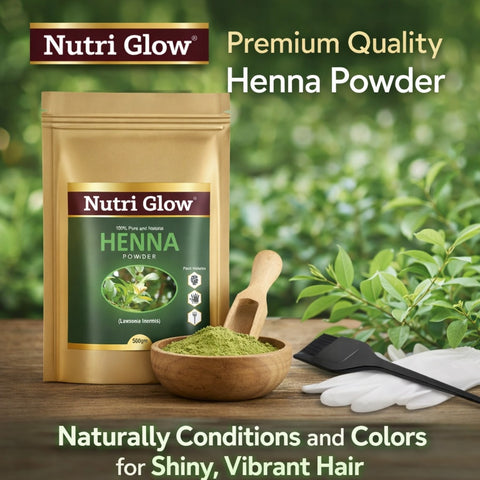 Nutri Glow Organic Henna Powder