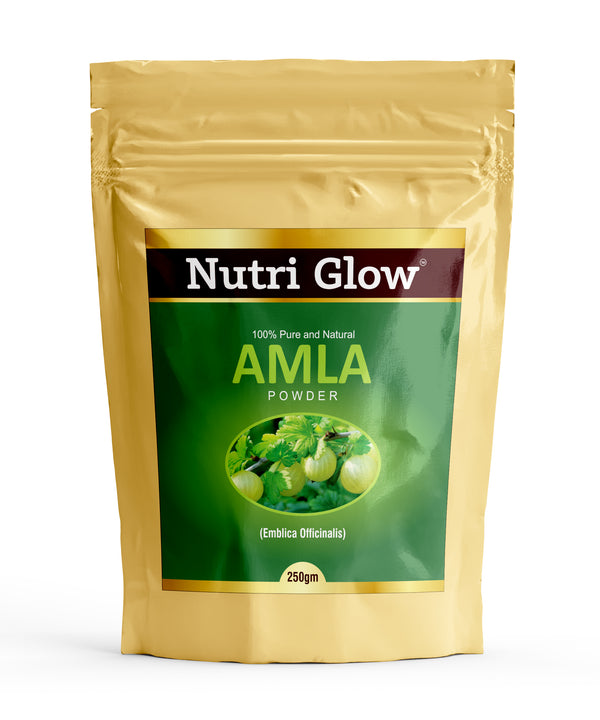 Nutri Glow Organic Amla (Indian gooseberry) powder 250gms