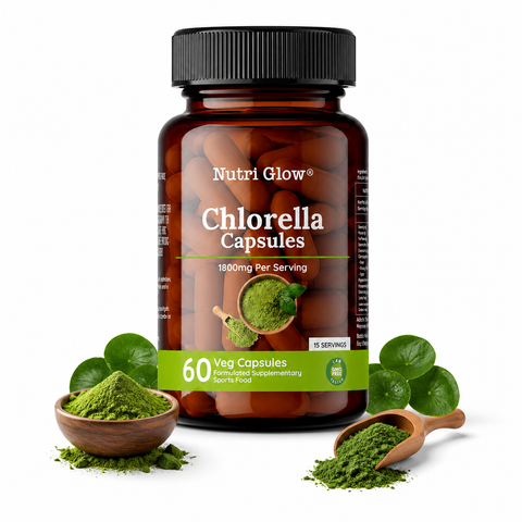 Nutri Glow Chlorella Capsules - 60 Capsules