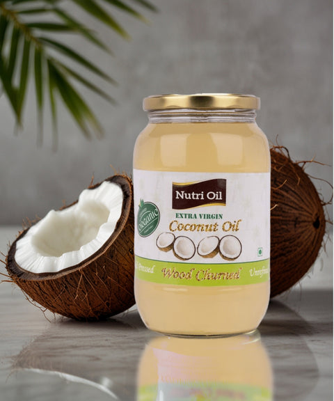 Cold Pressed & Natural Coconut Oil - Unrefined