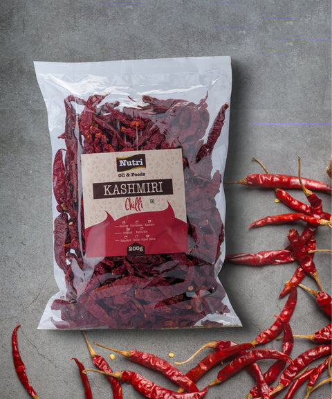 Hot & Flavourful Kashmiri Chilli ( 200g & 500g )