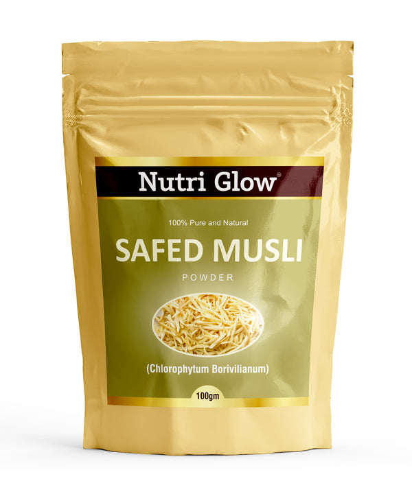 Nutri Glow Safed Musli Powder 100gms
