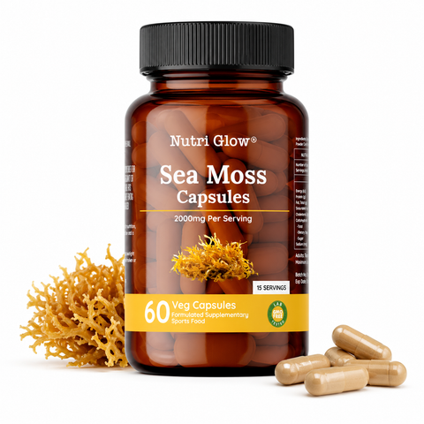 Nutri Glow Sea Moss Capsules - 60 Capsules