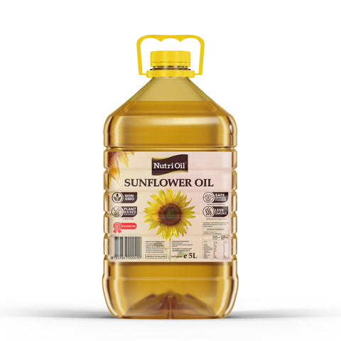 Nutri Sunflower Oil - Blended with 100% Plant Based Antioxidant